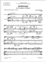 Rhapsodie - Cor Anglais - DEBUSSY - Partition - Hautbois